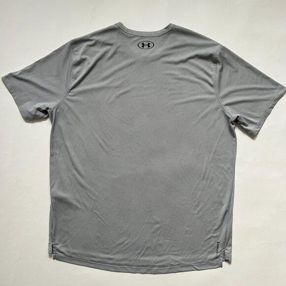 Under Armour Mens Large L Gray loose fit coolswitch short sleeve T-shirt - Picture 7 of 11